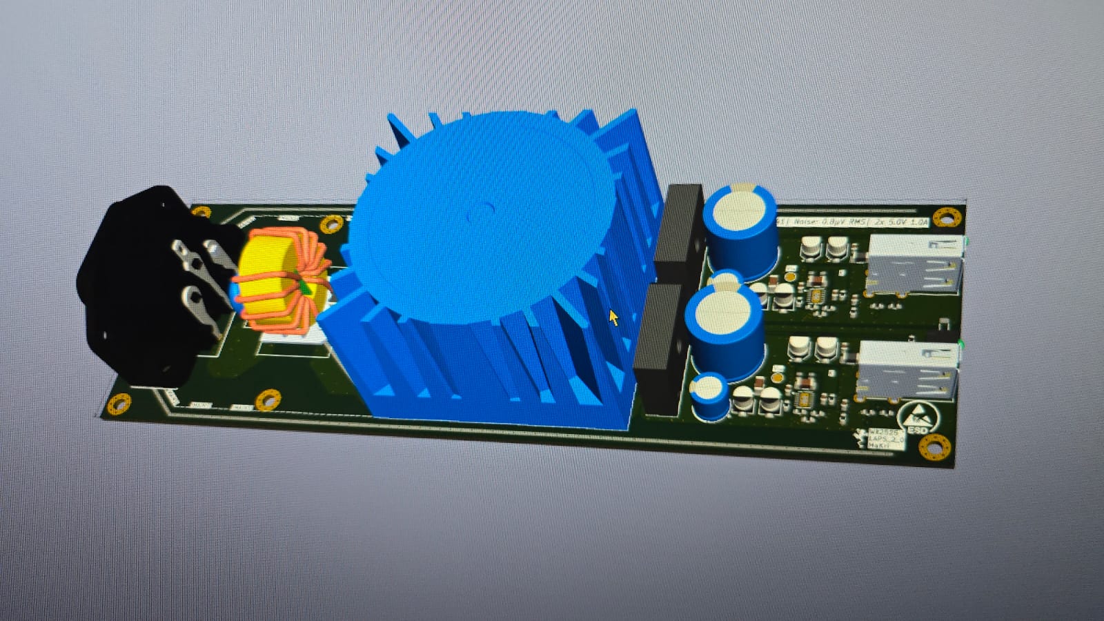 One-off audiophile power supply build detail